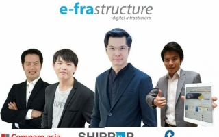 อีฟราสทัคเชอร์ผนึกคอมแพร์ ดอท เอเชีย เพย์ โซลูชั่นและชิปป๊อปบุกตลาดสตาร์ทอัพรุกหนักให้บริการด้านe –commerce แบบครบวงจร  